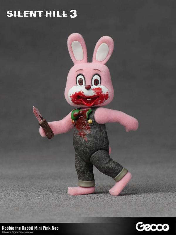 Silent Hill 3 Mini Action Figure Robbie the Rabbit Mini Pink Neo Version 10 cm