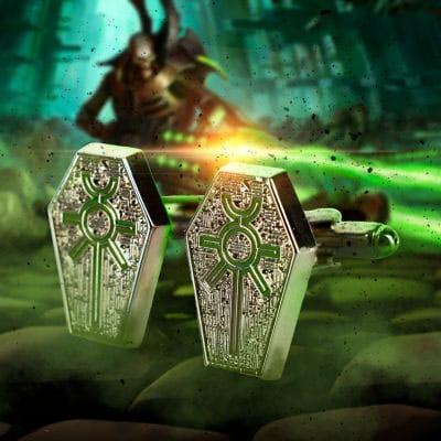 Warhammer 40,000 Cufflinks Necrons 6