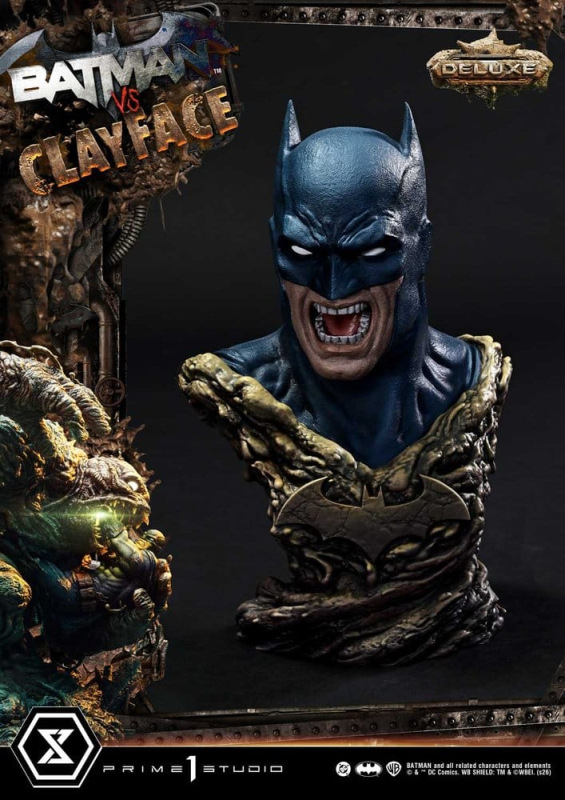 DC Comics Ultimate Premium Masterline Series Statue 1/4 Batman VS Clayface Deluxe Version 83 cm 12