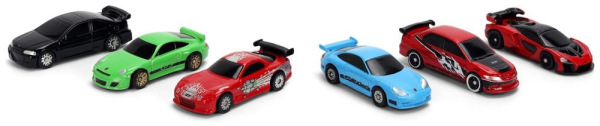 Fast & Furious 6-Pack Nano Cars 2