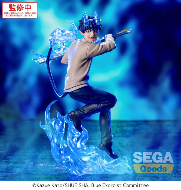 Blue Exorcist Shimane Illuminati Saga Xross Link PVC Statue Rin Okumura 18 cm 1