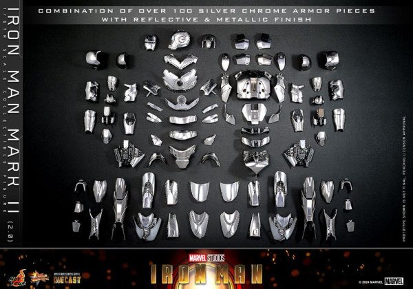 Iron Man Action Figure 1/6 Iron Man Mark II (2.0) 33 cm 8