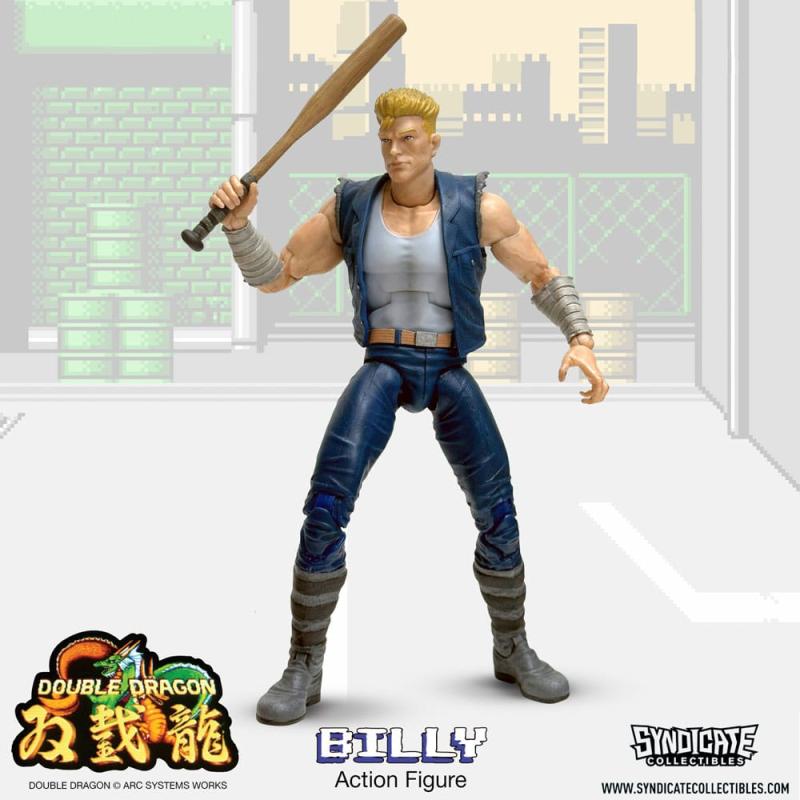 Double Dragon Deluxe Action Figure 1/12 Billy 18 cm