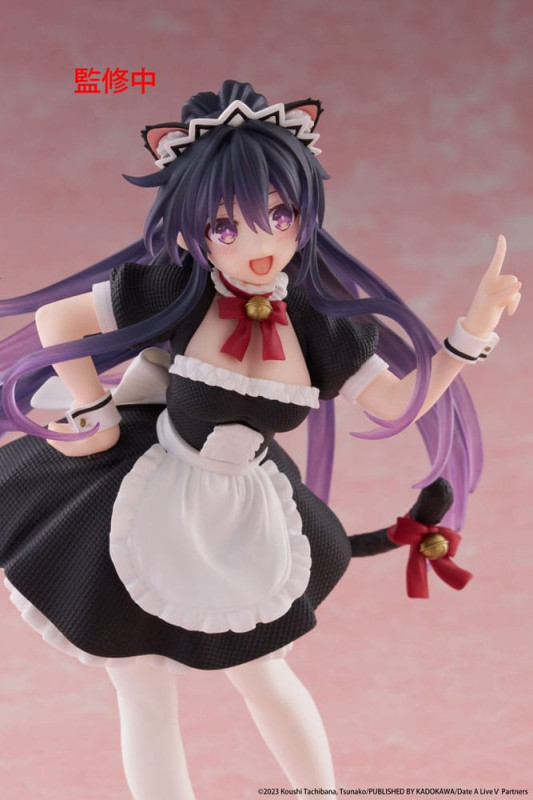 Date A Live V Coreful PVC Statue Tohka Yatogami Cat Ear Maid Ver. 18 cm 8