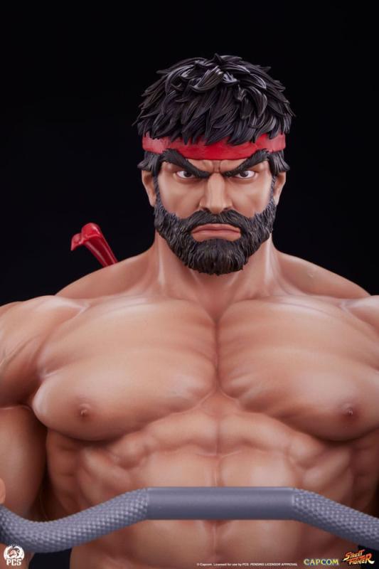 Street Fighter Premier Series Statue 1/4 Ryu Battle Edition: Powerlifting 53 cm