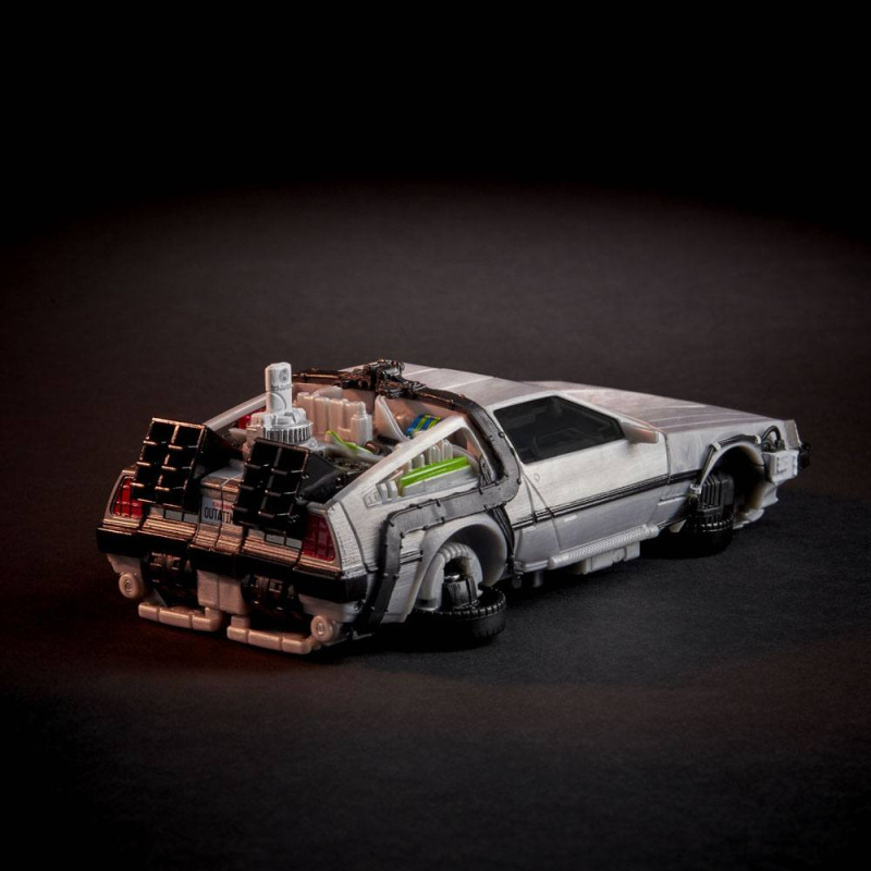 Transformers x Back to the Future Action Figure Delorian 14 cm 4