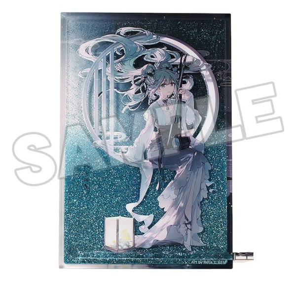 Character Vocal Series 01: Hatsune Miku Glitter Acrylic Block Hatsune Miku Han Gong Qiu Yue Ver. 15 1