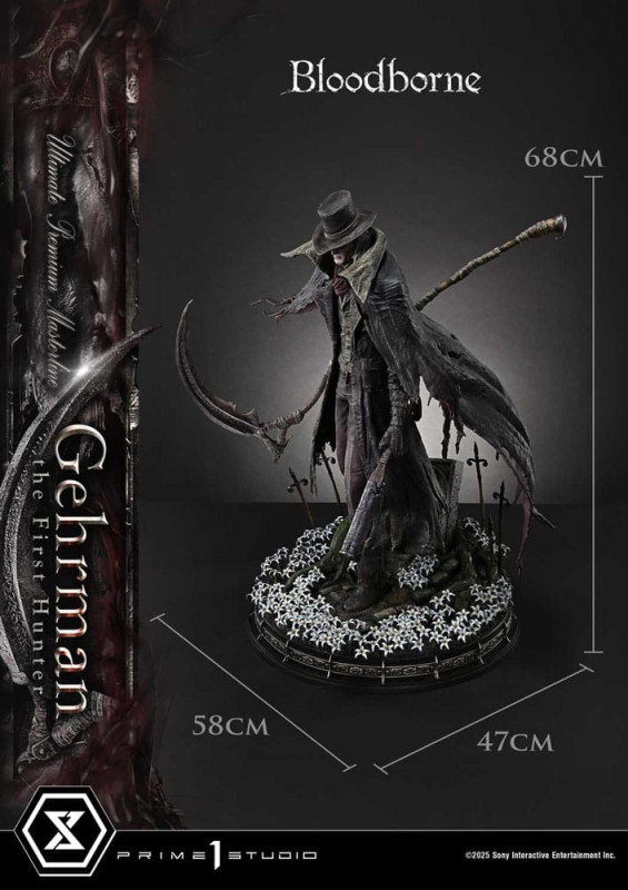 Bloodborne Ultimate Premium Masterline Series Statue 1/4 Gehrman 68 cm 5