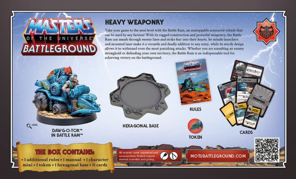 Masters of the Universe: Battleground Miniatures Game Wave 6: Fighting Foe Men Faction *Spanish Vers 5