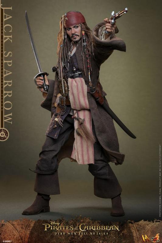 Pirates of the Caribbean: Dead Men Tell No Tales DX Action Figure 1/6 Jack Sparrow 30 cm 3