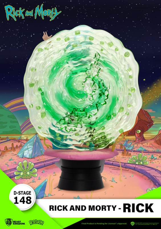 Rick & Morty D-Stage PVC Diorama Rick 14 cm 3