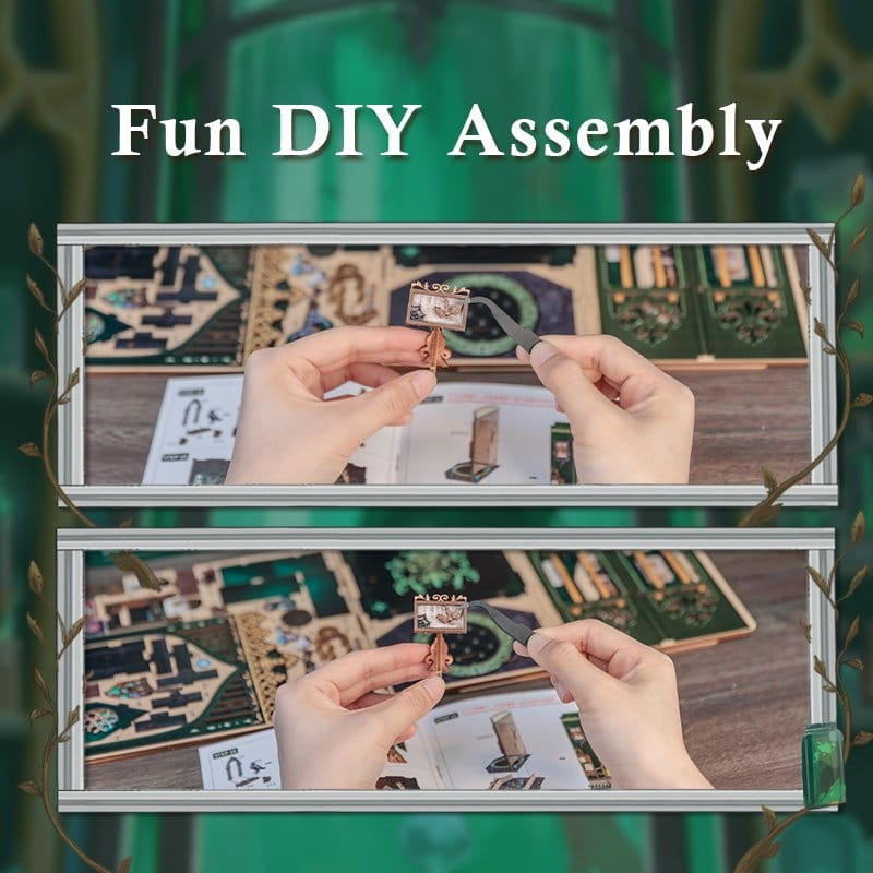 Book Nook The Darkness Herbarium 17 x 12 cm 8