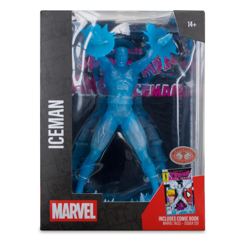 Marvel Collection PVC Statue 1/6 Iceman (Marvel Tales #229) (Red Platinum Edition) 29 cm 7