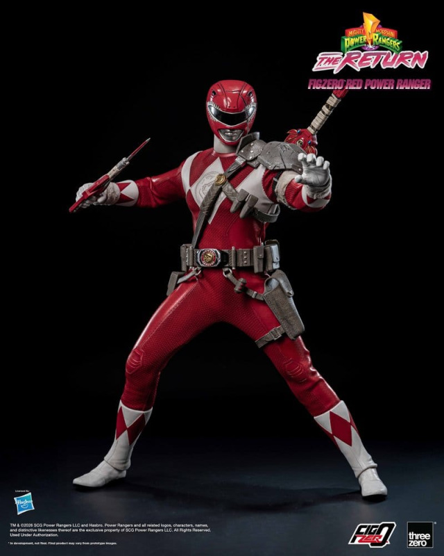 Mighty Morphin Power Rangers: The Return FigZero Action Figure 1/6 Red Power Ranger 31 cm 12