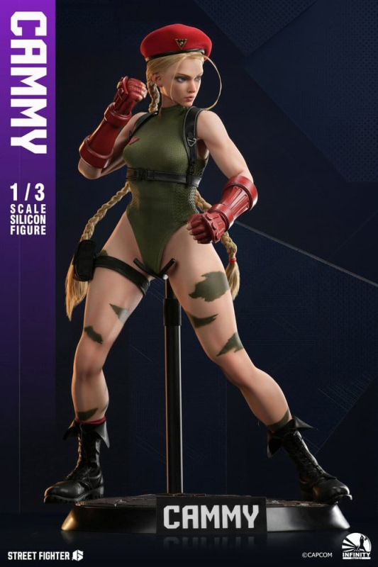 Street Fighter 6 Silicone Action Figure 1/3 Cammy 65 cm 12