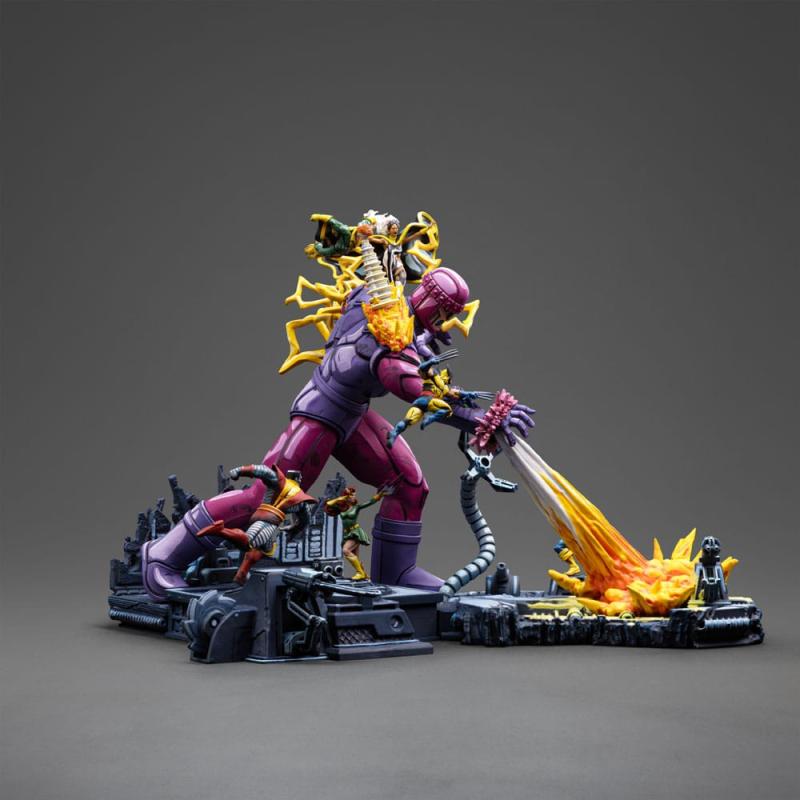 Marvel Demi Art Scale Statue 1/20 X-Men Danger Room Diorama A (Comics Color Variant) 42 cm 3