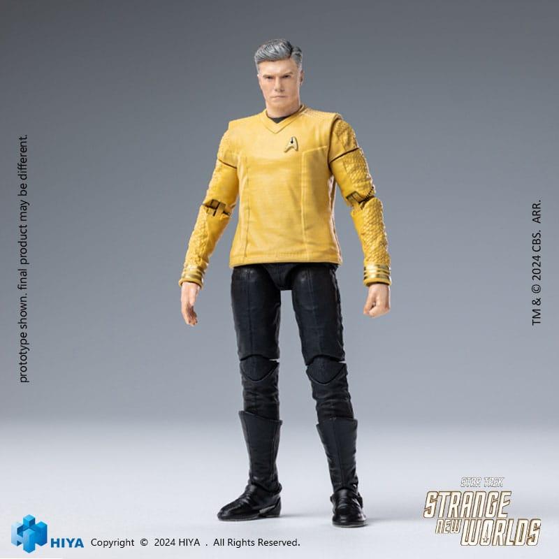 Star Trek Strange New Worlds Exquisite Mini Series Actionfigur 1/18 Pike 11 cm 1