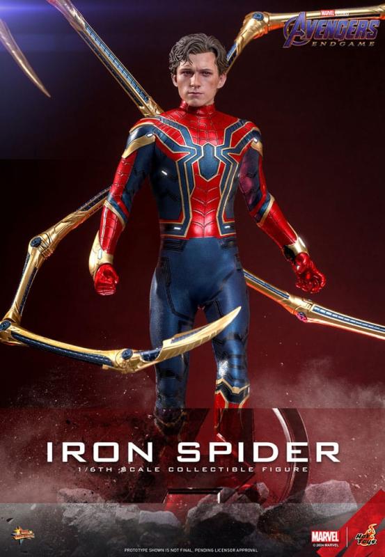 Avengers: Endgame Movie Masterpiece Action Figure 1/6 Iron Spider 28 cm