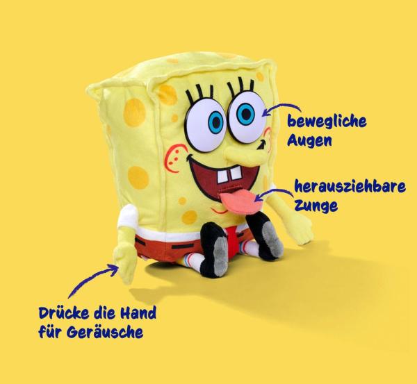 SpongeBob SquarePants Plush Figure with Sound SpongeBob 30 cm 2