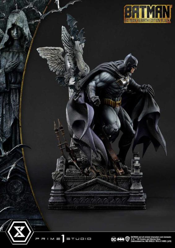 Batman Ultimate Premium Masterline Series Statue 1/4 Batman Rebirth Edition Black Deluxe Version 71