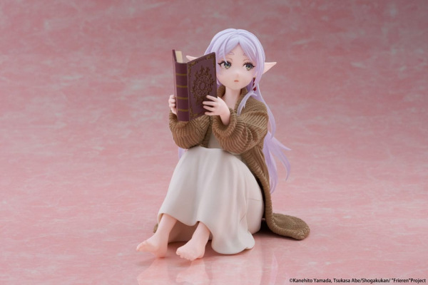 Frieren: Beyond Journey's End PVC Statue Desktop Cute Figure Frieren Roomwear Ver. 13 cm 4