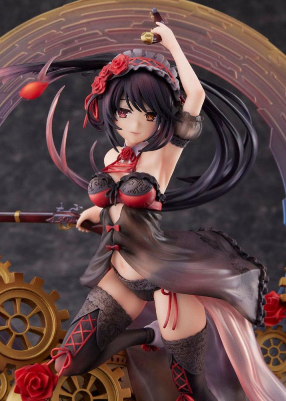 Date A Live IV PVC Statue 1/7 Kurumi Tokisaki Lingerie Swimwear Ver. 27 cm 9