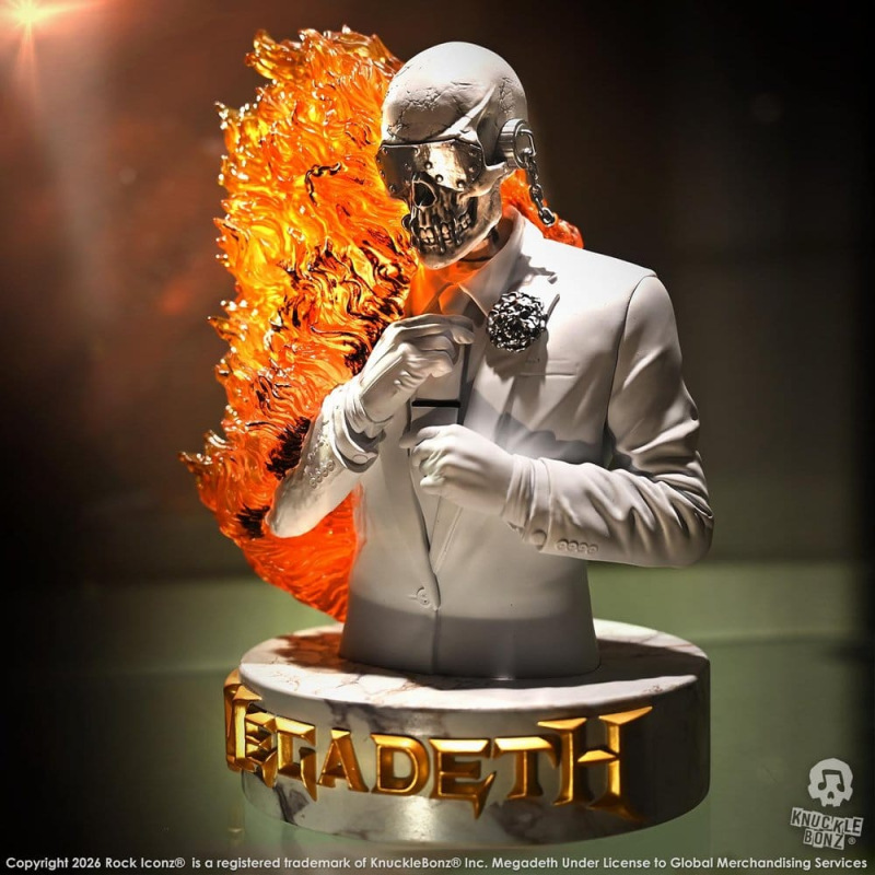 Megadeth 3D Vinyl Statue Final Studio Album 15 cm 6