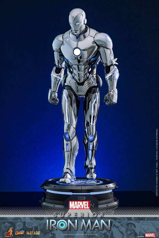 Marvel Comic Diecast Masterpiece Action Figure 1/6 Superior Iron Man 32 cm 10