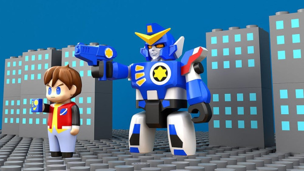 The Brave Fighter of Legend Da-Garn Brickroid Action Figures 2-Pack Da-Garn & Seiji Takasugi Set 4