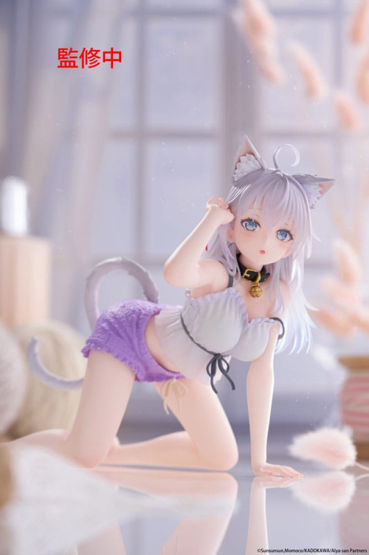 Alya Sometimes Hides Her Feelings in Russian PVC Statue Desktop Cute Figure Alya Cat Ear Roomwear Ve 2
