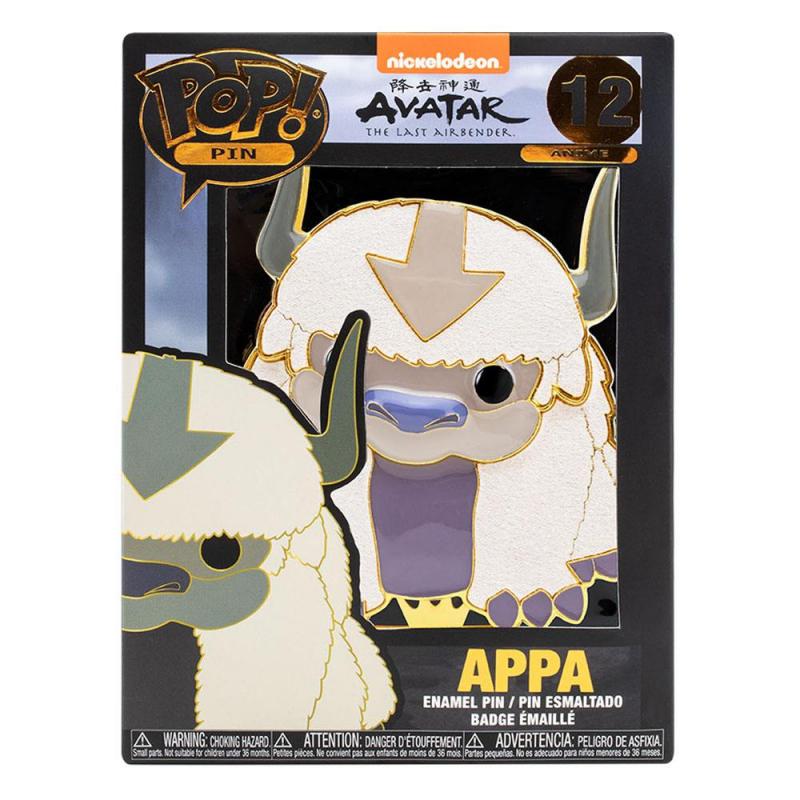 Avatar The Last Airbender: Appa 10 cm POP! Enamel Pin - Funko
