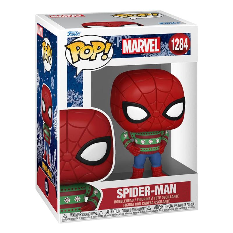 Marvel Holiday POP! Marvel Vinyl Figure Spider-Man 9 cm