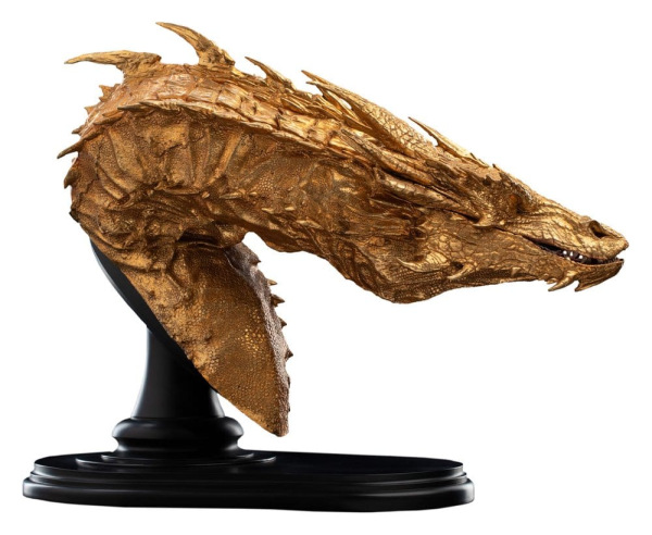 The Hobbit Bust Smaug the Golden 36 cm 4