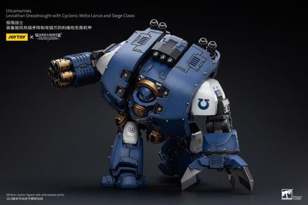 Warhammer The Horus Heresy Action Figure 1/18 Ultramarines Leviathan Dreadnought with Cyclonic Melta