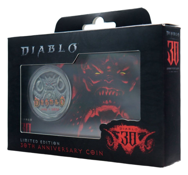 Diablo Collectable Coin 30th Anniversary Limited Edition 2