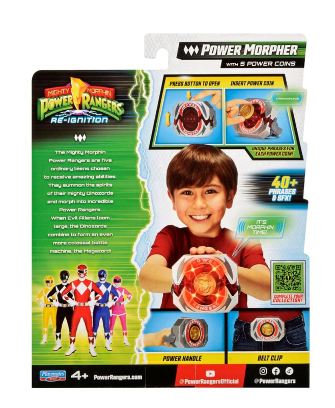 Mighty Morphin Power Rangers Belt clip Power Morpher Deluxe 3