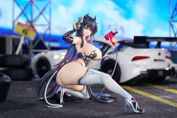 Azur Lane PVC Statue 1/7 Strasbourg Faerie of the Race Circuit Ver. 16 cm 1