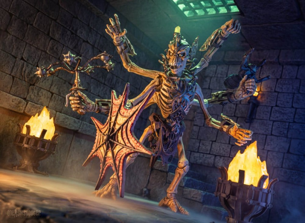 Infinite Legions: Skeleton Warriors Action Figure Aracula Deluxe 4