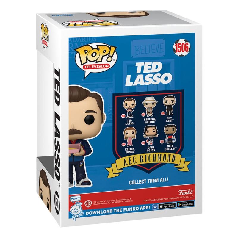 Ted Lasso POP! TV Vinyl Figure Ted w/biscuits 9 cm