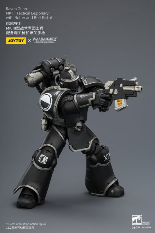 Warhammer 40,000 Action Figure Raven Guard MK III Tactical Legionary 12 cm 6