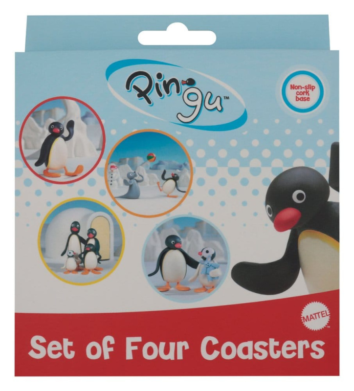 Pingu Coaster 4-Pack 4