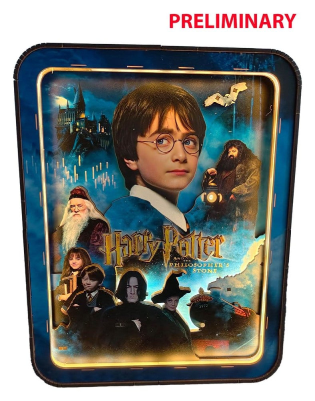 Harry Potter Tiny Adventures Wall Frame Harry Potter and the Philosopher's Stone 4