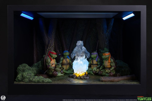 Teenage Mutant Ninja Turtles (Movie Moments) Mini Scale Diorama Splinter's Spirit 36 cm 7
