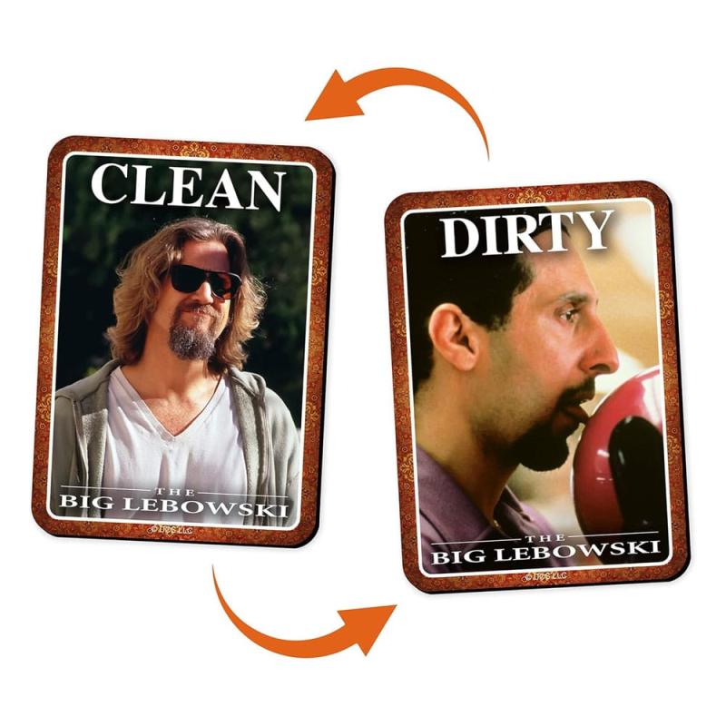 The Big Lebowski: Clean Dirty Dishwasher Magnet