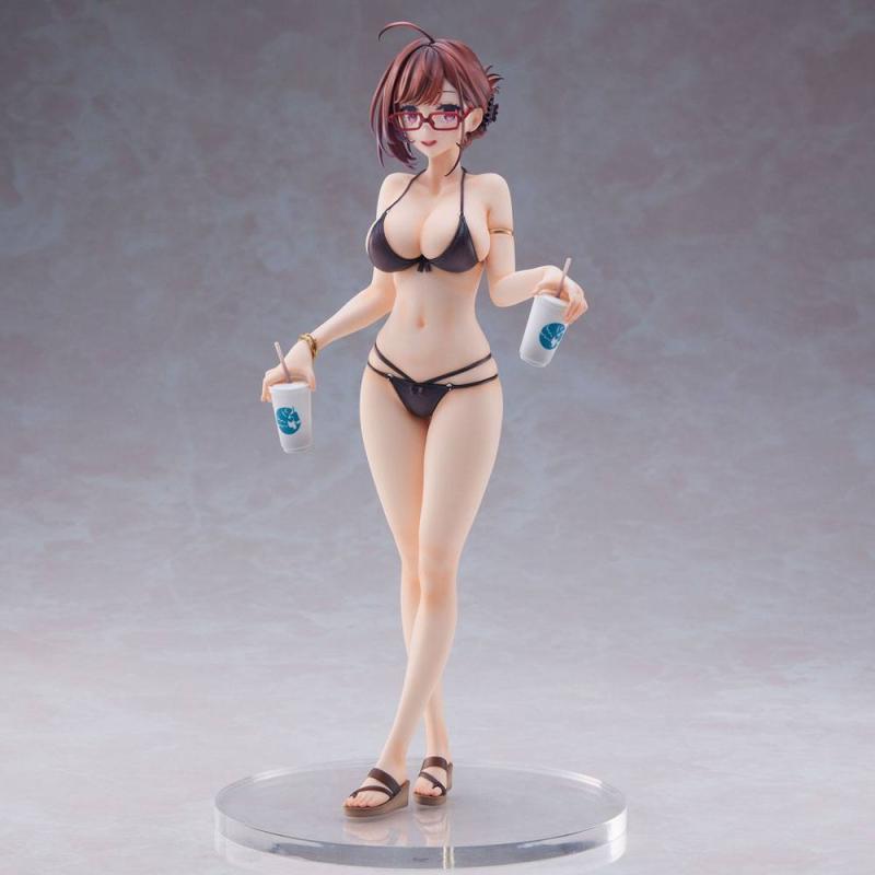 Original Character PVC Statue 92M Illustration Myopia Sister Swimsuit Ver. 26 cm