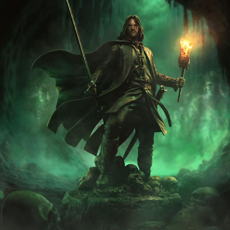 The Lord of the Rings Art Scale Statue 1/10 Aragorn Unleashed 31 cm 6