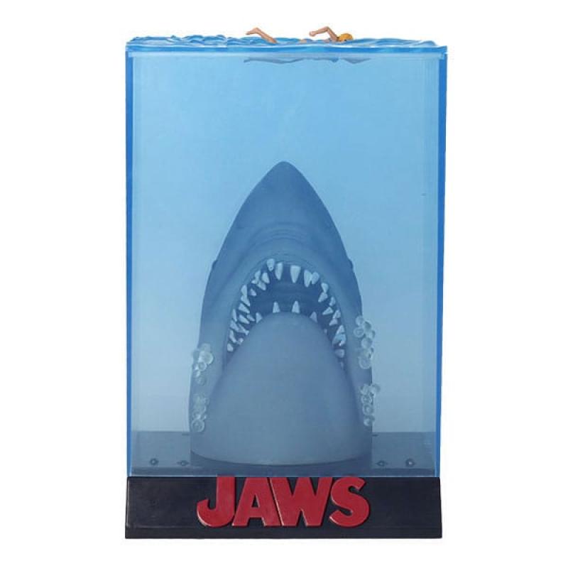 Jaws 3D Poster PVC Figure 50th Anniversary 26 cm