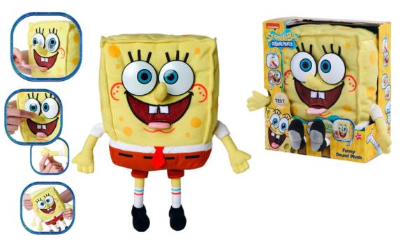 SpongeBob SquarePants Plush Figure with Sound SpongeBob 30 cm 8