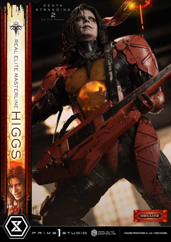 Death Stranding 2: On The Beach Real Elite Masterline Statue 1/3 Higgs Deluxe Version 81 cm 6