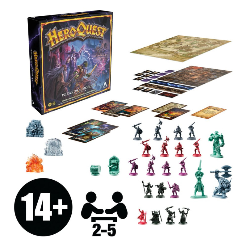 HeroQuest Board Game Expansion Wizards of Morcar Quest Pack *English Version* 3
